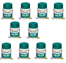 Liv 52 Pack of 10 Bottles EXP 2027  Natural Ayurveda Wellness picture