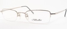 Vintage Bella BN043 C1 SILVER UNIQUE RARE EYEGLASSES GLASSES FRAME 49-18-142mm picture