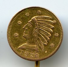 RARE 1926 G$1 Alberta Gold / California Gold, Green-760 NGC/PCGS POP 0 / Pin R.8 picture