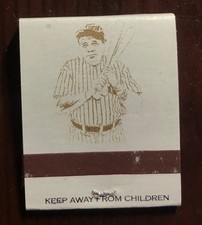 Vintage Rare Babe Ruth Matchbook picture