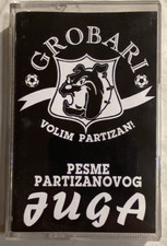 Rare FK PARTIZAN Football Club Tape BELGRADE SERBIA SOCCER Techno GROBARI FC picture