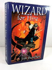 Jim Butcher Wizard for Hire Dresden Files vol.1-3 SFBC 1st Printing 2005 HC DJ picture