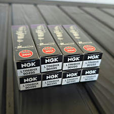 ​Set of 8 NGK Ruthenium HX Spark Plugs 90495 LTR6BHX Ford Chevrolet New picture