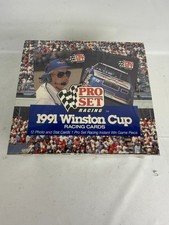 Factory Sealed 1991 Pro Set Winston Cup Nascar Racing Card Box of 36 Packs picture