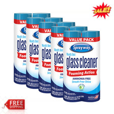 (10 Pack) Sprayway Aerosol Glass Cleaner 23 fl oz Streak-Free Cleaning Spray picture