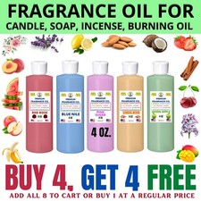 4 oz. Fragrance Scented Oil - Soap Burning Bath Bomb Candle Incense making Oil picture