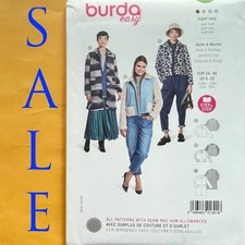 Pattern Misses Sz US 8-22 Casual Jacket Coat Burda 5855 Easy New/Uncut picture