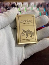 ZIPPO CAMEL GOLDEN RARE LIGHTER picture