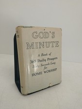 Vintage God's Message A Book of 365 Daily Prayers HC/DJ 1943 John Winston Co picture