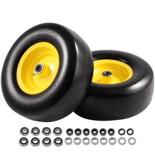 2PK Flat Free Tire Assemblies 13x5.00-6 for John Deere TCA13769 picture