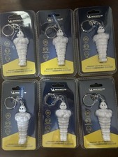 150pcs Michelin Man Pocket Digital LCD Read  Tire Pressure Gauge Keyring -Sealed picture