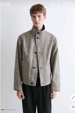 COS Reversible Mock Neck Jacket | Dark Green  picture
