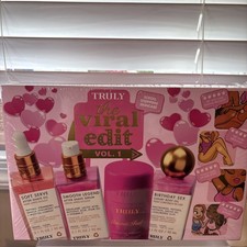 TRULY The Viral Edit Skin Care 4 Pc Set Full Body New Sealed picture
