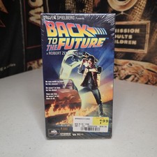 Back to the Future 1985 VHS Tape New Sealed MCA Universal Sci-Fi Spielberg picture