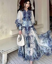 Zimmermann Glassy Billow High Beck Maxi Gown. Size 1 (8-10au) US 4-6 picture