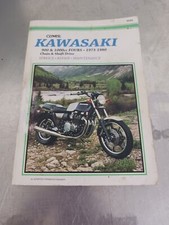 Kawasaki service repair and maintenance book 1973 - 80 picture