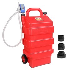 16 Gallon Portable Fuel Caddy Tank 2.8GPM Automatic Pump for Gasoline Diesel DEF picture