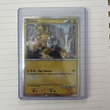 Pokémon TCG Raikou Promo HGSS19 HGSS Holo English 2010 SHINY RAIKOU picture