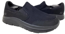Skechers Men's Work McAllen Slip Resistant Slip On Shoes Black Size:11 156RT picture