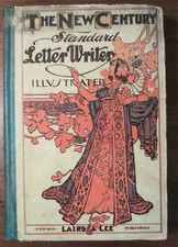 1900 First Edition NEW CENTURY LETTER WRITER Antique Collectible ** picture