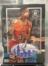 1997-98 Score Board Autographed Collection - Scottie Pippen #7 picture