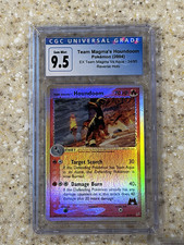 2004 Pokemon EX Team Magma vs Aqua Team Magma's Houndoom 34/95 CGC 9.5 (pop 3) picture
