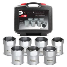 Powerbuilt 7 Piece Wheel Bearing Locknut Set - 648642 picture