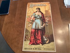 BRITANNIA Caddy Crate Label || Watson and McGill, Antique (TB7) picture