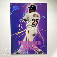 Fleer Ultra 1996 Thunder Clap Insert Barry Bonds Giants #2/20 picture
