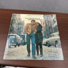 Bob Dylan The Freewheelin' Bob Dylan LP 1963 Columbia Record CS 8786 Stereo picture