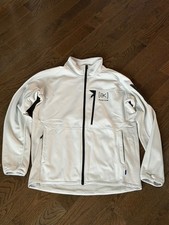 Burton AK Helium Power Grid Full Zip Up Fleece Graycloud (Size: M) picture