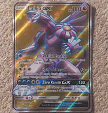 Pokemon Company Palkia GX Full Art Holo Ultra Prism 147/156 Ultra Rare EN 2018 picture