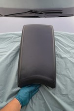 2007-2009 Lexus LS460  Center Consol Arm rest Genuine Leather Black Oem picture