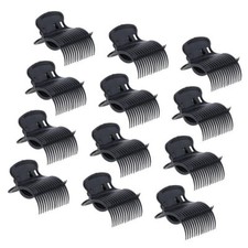 12pcs/Set Hot Roller Clips Hair Curler Claw Clips Hair Perm Insulation Clips picture