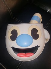 Official Cuphead Mugman Adult Vacuform Mask Plastic Halloween Cosplay StudioMDHR picture