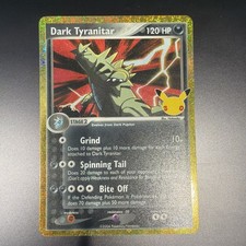 Dark Tyranitar Pokemon 30th Celebrations English picture