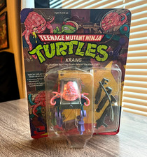 1989 Playmates TMNT Krang 14 Back Unpunched Sealed Original Vintage Figure picture