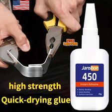 5Sec Super Glue Strong Instant Adhesive Quick Dry For Shoes Glass Metal Wood** picture