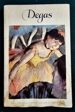 Vintage 1953 Degas Pocket Library of Great Art Paperback Book picture