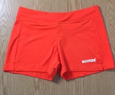 New HOOTERS Girl Orange Super Sexy Authentic Uniform Shorts XXXS XXS,XS,S & Med picture
