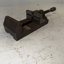 VINTAGE PRECISION 3” TOOLMAKERS GRINDING MICRO MILLING VISE CROSS GROVED JAWS picture