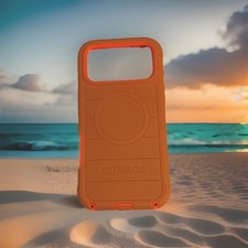 New OtterBox defender Series Case MagSafe For Apple iPhone 17 pro max orange  picture
