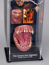 A Nightmare on Elm Street 7 Freddy Krueger Demon teeth Film Prop Display & COA picture