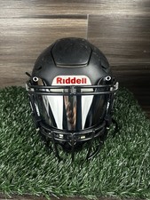 Riddell Speedflex Medium Football Helmet Black w visor picture