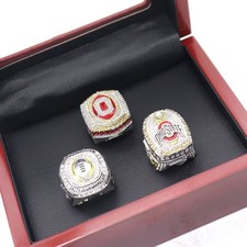 2024-2025 Ohio State NCAA Championship Rings Set With Display Box picture