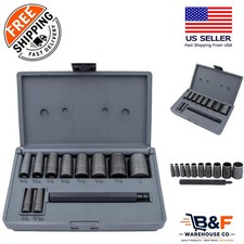 All-In-One 11-Piece Gasket Hole Punch Set - 10 Precision Sizes for Easy Crafting picture