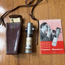 SEI Exposure Photometer Rare Circa 1950's/60's Very Nice - Missing Eye Cover picture