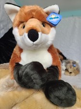 NWT Large Semo Plüschtierwelt Red Fox Stuffed Animal Plush 46