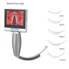 (US Delivery) Video Laryngoscope with disposable blades(MAC1/2/3/4/D-blade) picture