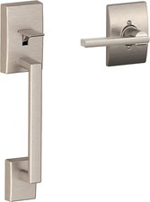 Schlage Century Door Handleset w/Latitude Handle FE285 CEN LAT ACC 619 SN picture